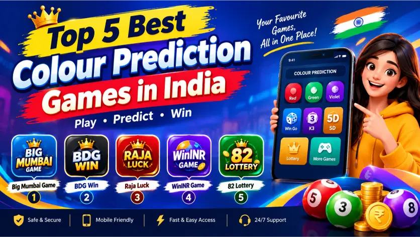 top 5 best colour prediction games in india